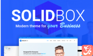 SolidBox - Modern Business WordPress Theme