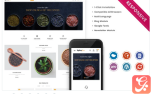 Spicefair - The Grocery Store Responsive WooCommerce Theme