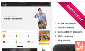 Target - The Tool Store Responsive WooCommerce Theme