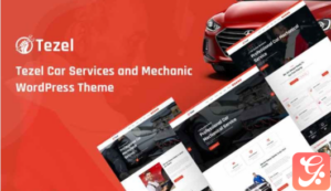 Tezel - Car Services and Mechanic WordPress Theme