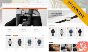 Time Watch Store WooCommerce Theme