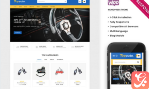 Topauto - The Autopart Responsive WooCommerce Theme