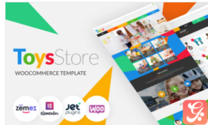 Toys store - Bright And Joyful Mega Toy Store Website WooCommerce Theme
