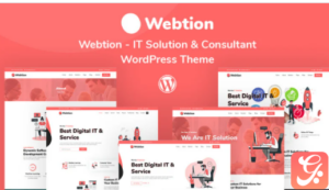 Webtion – IT Solution & Consultant Responsive WordPress Theme