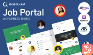 WorkBucket - Job Portal, Recruitment Directory WordPress Theme