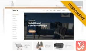 Zircon - Furniture Store WooCommerce Theme