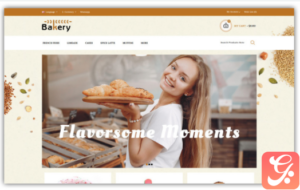 Bakery Store OpenCart Template