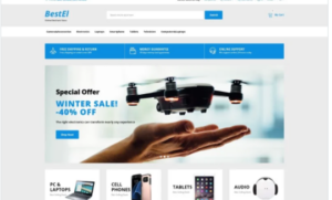 BestEl - Electronics Store Ready-To-Use Minimalistic OpenCart Template