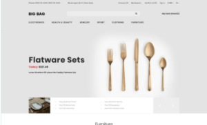 Big Bag - Wholesale Store Modern OpenCart Template