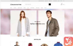 Black Button - Fashion Store Elegant OpenCart Template