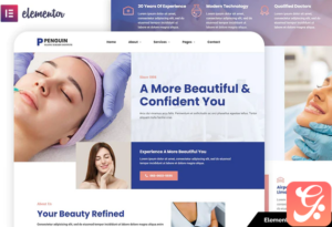 Penguin - Plastic Surgery Elementor Template Kit
