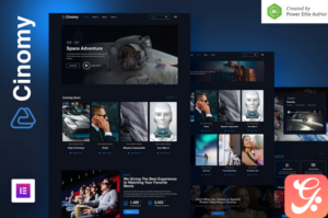 Cinomy – Movie TV & Streaming Services Elementor Template Kit