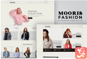 Mooris - WooCommerce Fashion Elementor Template Kit