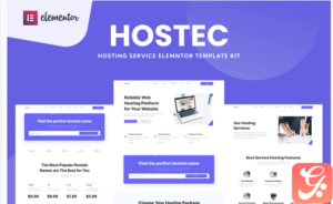 Hostec - Hosting Service Website Template