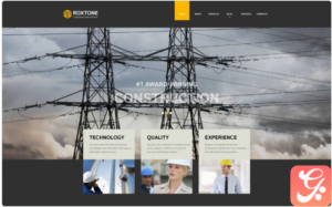 Roxtone - Construction Company Responsive Creative HTML Website Template 1.0