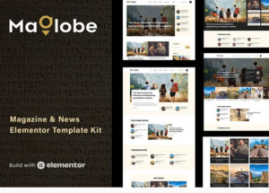 Maglobe - Magazine & News Elementor Template Kit