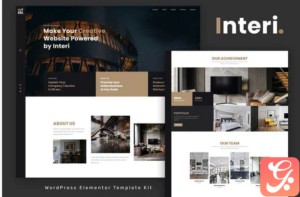 Interi - Creative Elementor Template Kit
