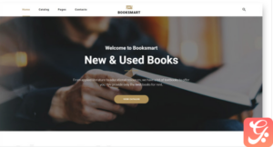 Booksmart - Books for Rent Modern Multipage HTML5 Website Template 1.0
