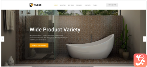 Tiless Home Decor Multipage Creative HTML Website Template