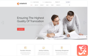 Metaphorist - Translation Bureau Multipage Elegant HTML Website Template 1.0