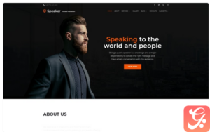 Speaker - Event Planner Multipage Creative HTML Website Template 1.0