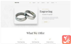 Graver - Art Multipage Elegant HTML Website Template 1.0