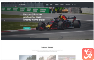 Racer - Car Sports News Website Template 1.0