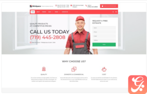WinSpace - Windows Installation Company Website Template 1.0