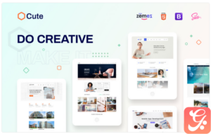 Cute - Universal Multipurpose Creative HTML Website Template 1.0