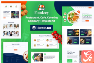 Foodzey - Restaurant Elementor Template Kit