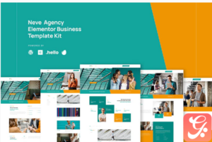 Neve - Digital Business Agency Elementor Template Kit