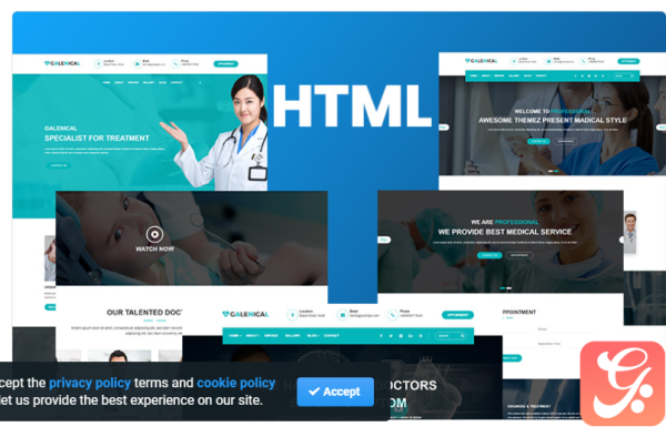 Gmadical - Medical & Health Service HTML5 Website Template 1.0