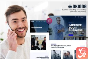 Okiona - Business Coaching & Consulting Elementor Template Kit
