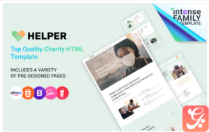 Helper - Charity Organisation Website Template 1.0