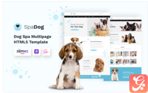 SpaDog - Dog Grooming Salon Website Template 1.0