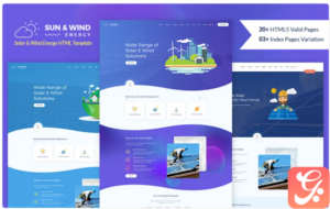 Sun and Wind Energy HTML Template Website Template 1.0