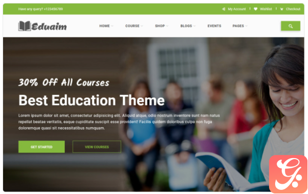 Eduaim Education Website Template