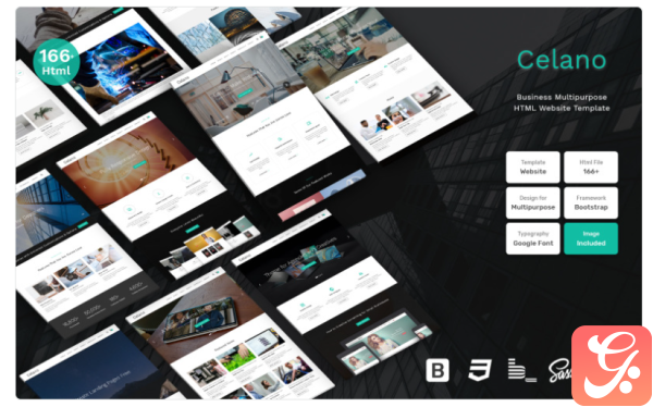 Celano Business Multipurpose Clean Bootstrap Website Template