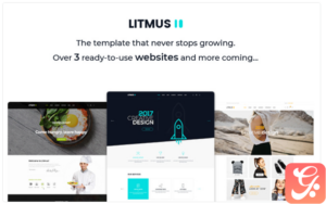 Litmus - Creative Multipurpose Website Template 1.0