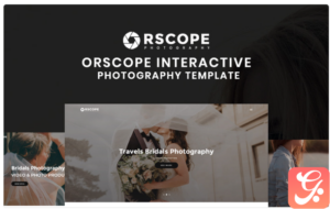 Orscope - Interactive Photography Website Template 1.0
