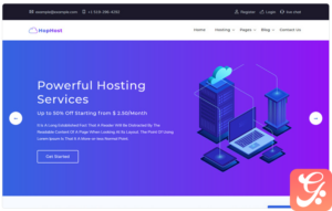 HopHost - Domain Hosting Business Website Template 1.0