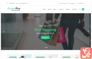 LovelyShop - eCommerce Bootstrap HTML Website Template 1.0