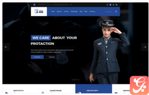 Security Guard Services Website Template 1.0