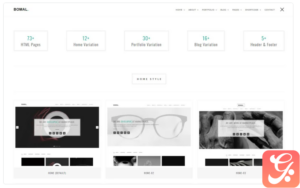 Bomal Minimal Portfolio Website Template 1.0