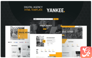 Yankee - Digital Agency HTML5 Website Template 1.0