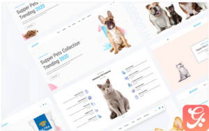 Animart Pet Shop Care Website Template 1.0