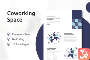 Vinic - Coworking Space Elementor Template Kit