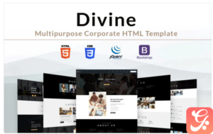 Divine - Multipurpose Corporate HTML Website Template 1.0