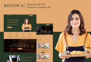 Restoca - Restaurant & Cafe Elementor Template Kit