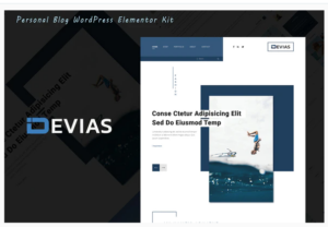 Devias - Blog & Magazine Elementor Template Kit